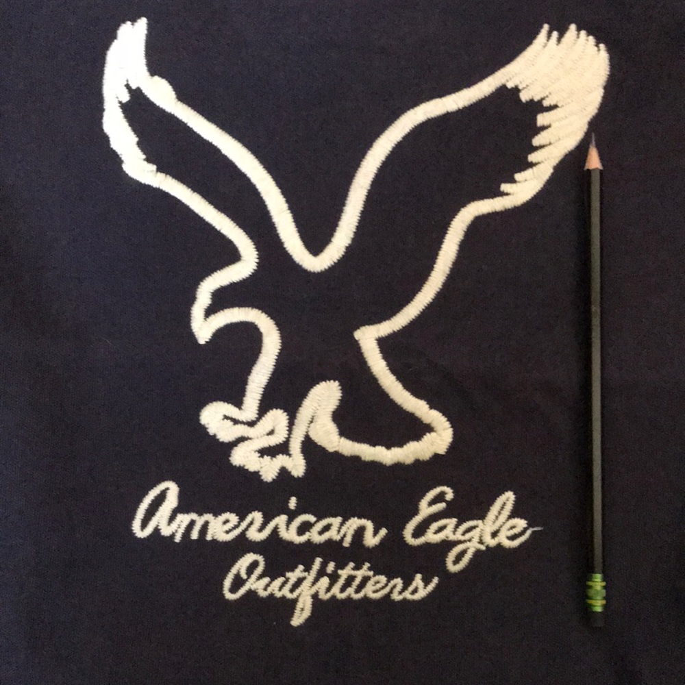 American Eagle Tote, Purse, Bag - BLUE - Picture 7 of 8